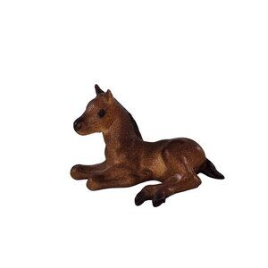 Breyer Stablemate Horse Thoroughbred Lying Foal Chestnut #5702 Vintage